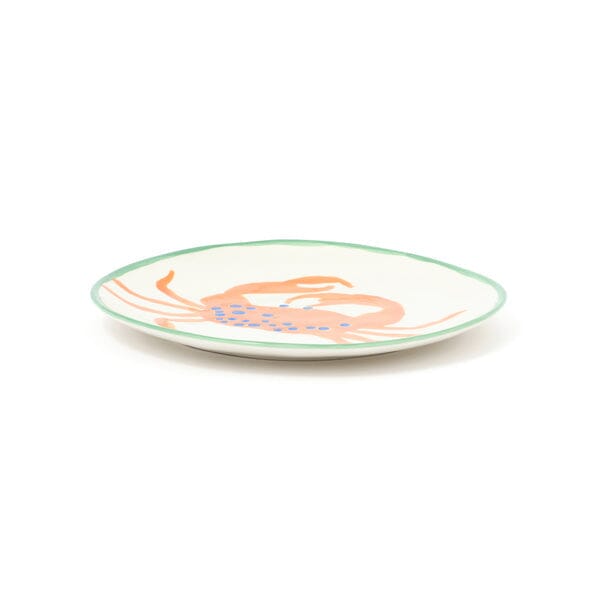 Hand Painted Plate Club M