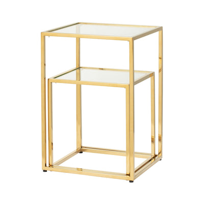 Reine Nest Table (A) W310×D274×H450 Gold