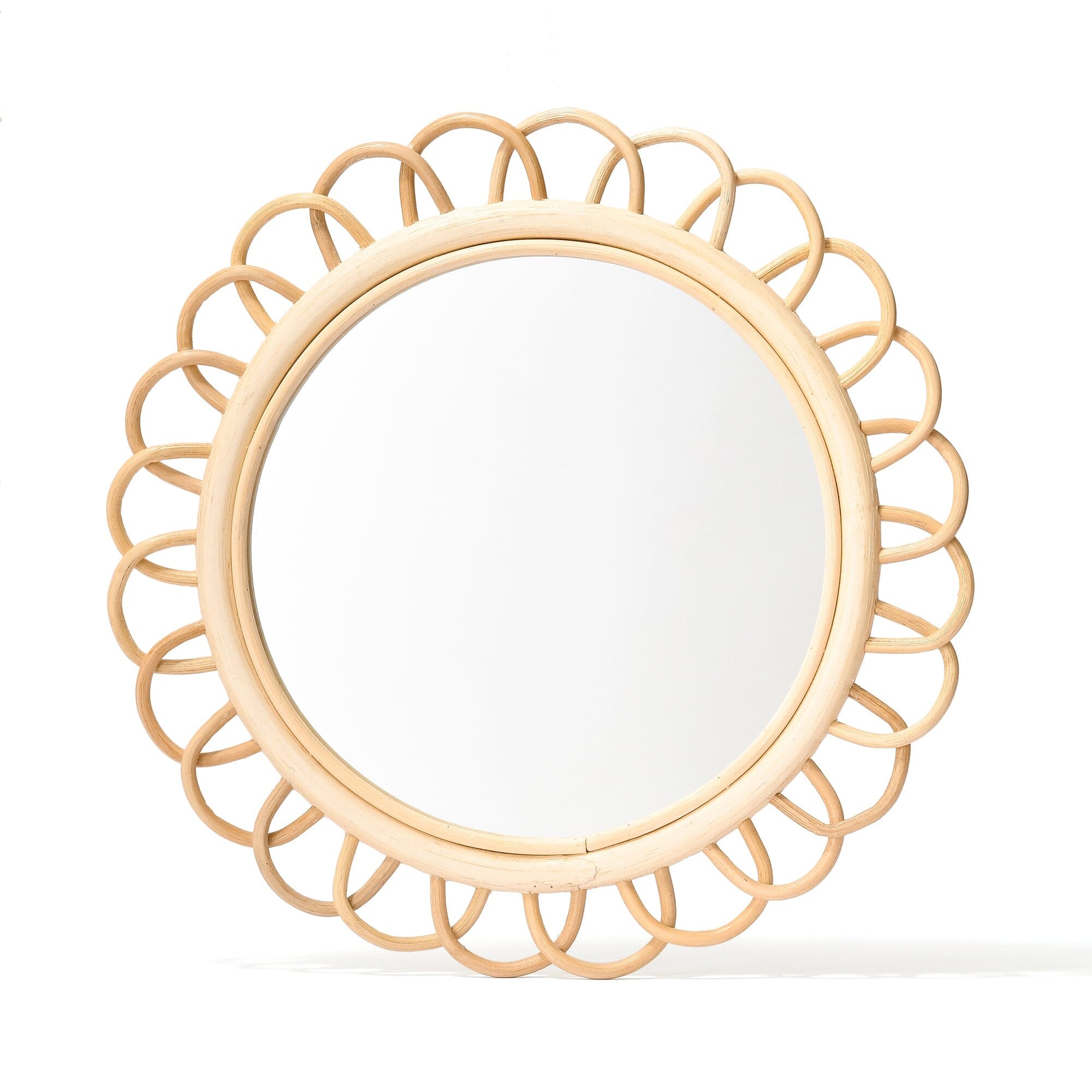 Rattan Mirror W345×D15×H345 Small Francfranc Hong Kong