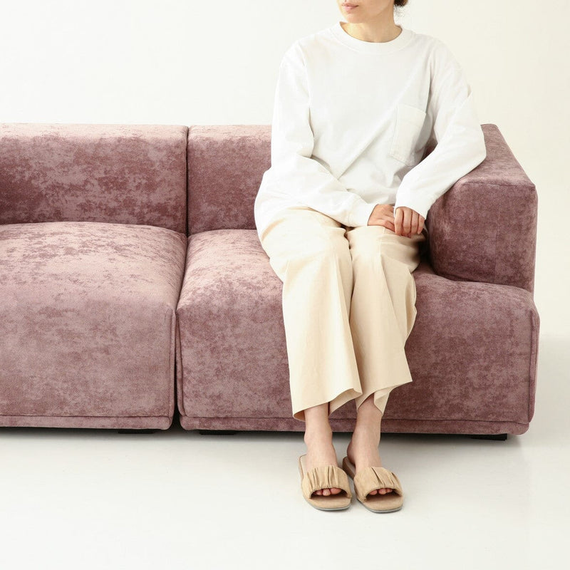 Mehne Arm Sofa Left Gray (W810 × D810 × H580)