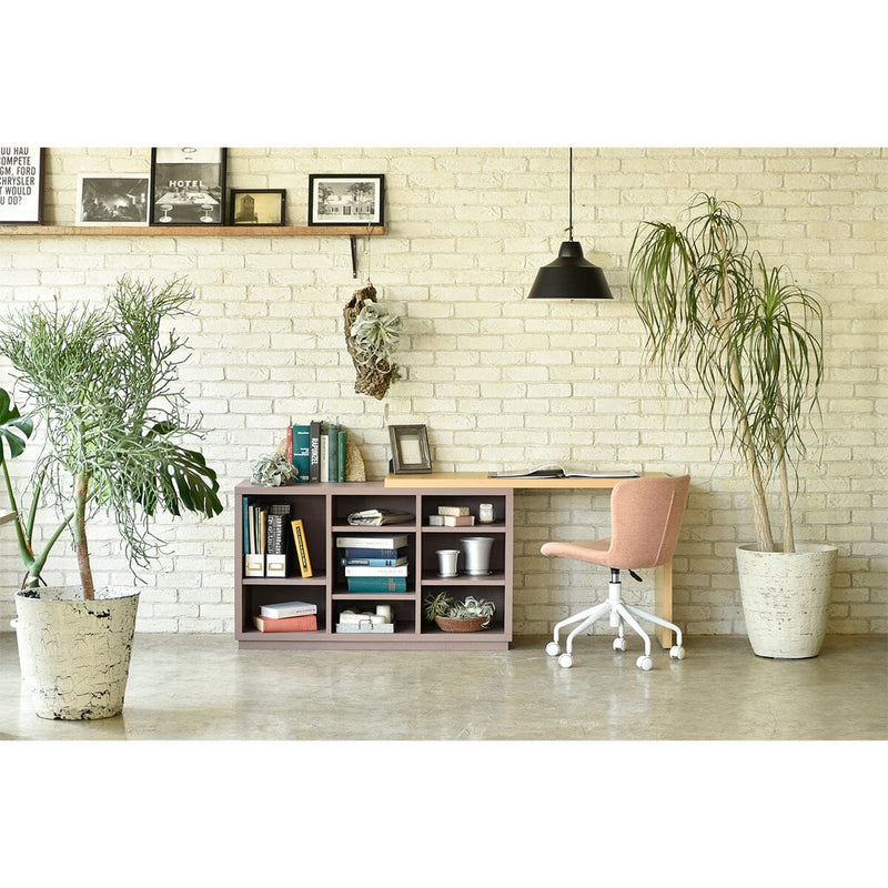 Agre Shelf Desk Brown