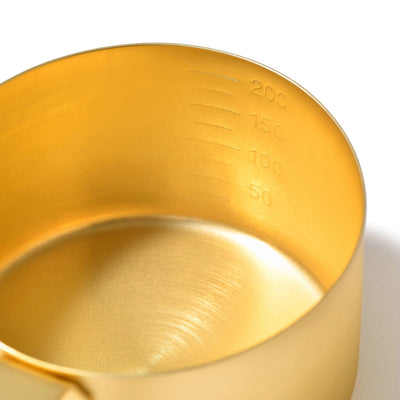 Measuring Cup 200Ml White X Gold
