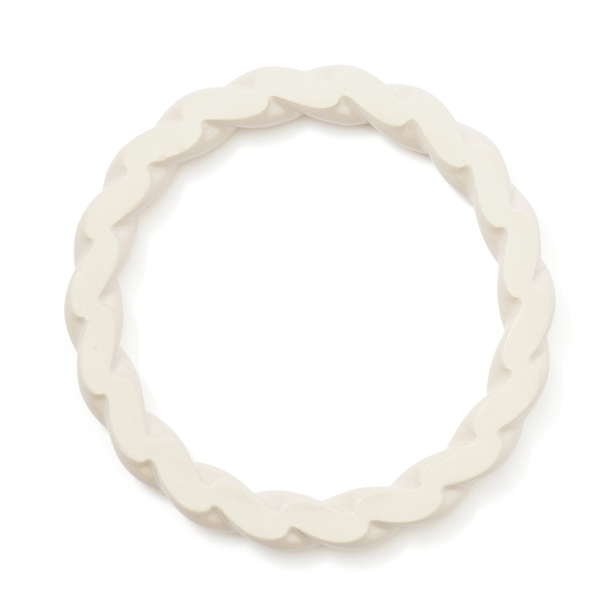 隔熱墊波浪形 象牙色 中型