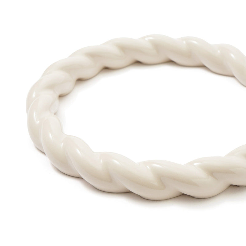 Trivet Twist Medium Ivory