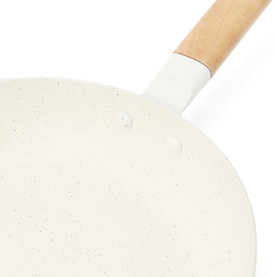IH/Direct Fire Frying Pan 26cm Ivory