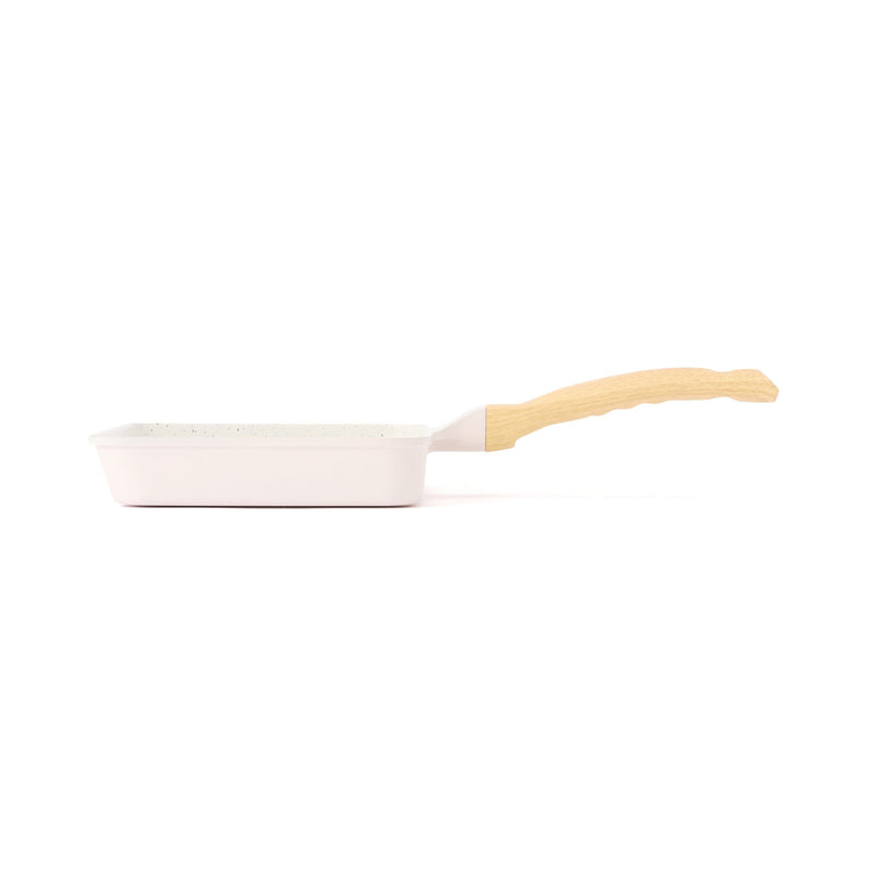 IH/Direct Fire Frying Pan with Partitions Ivory