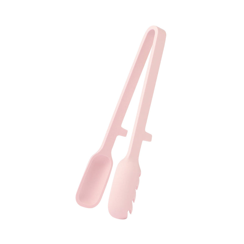 Silicone Tongs With Floating Tips Pink