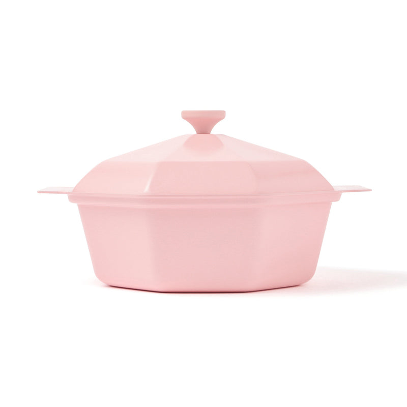 Diamond Lightweight Cooking Pot 25 cm Pink