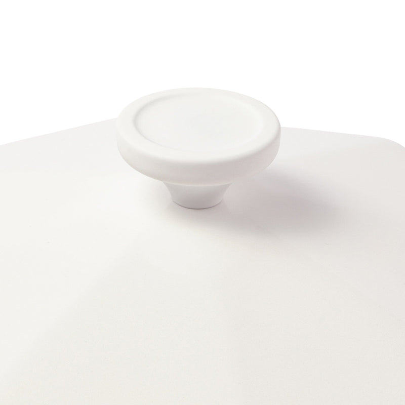 Diamond Lightweight Cooking Pot 25 cm White