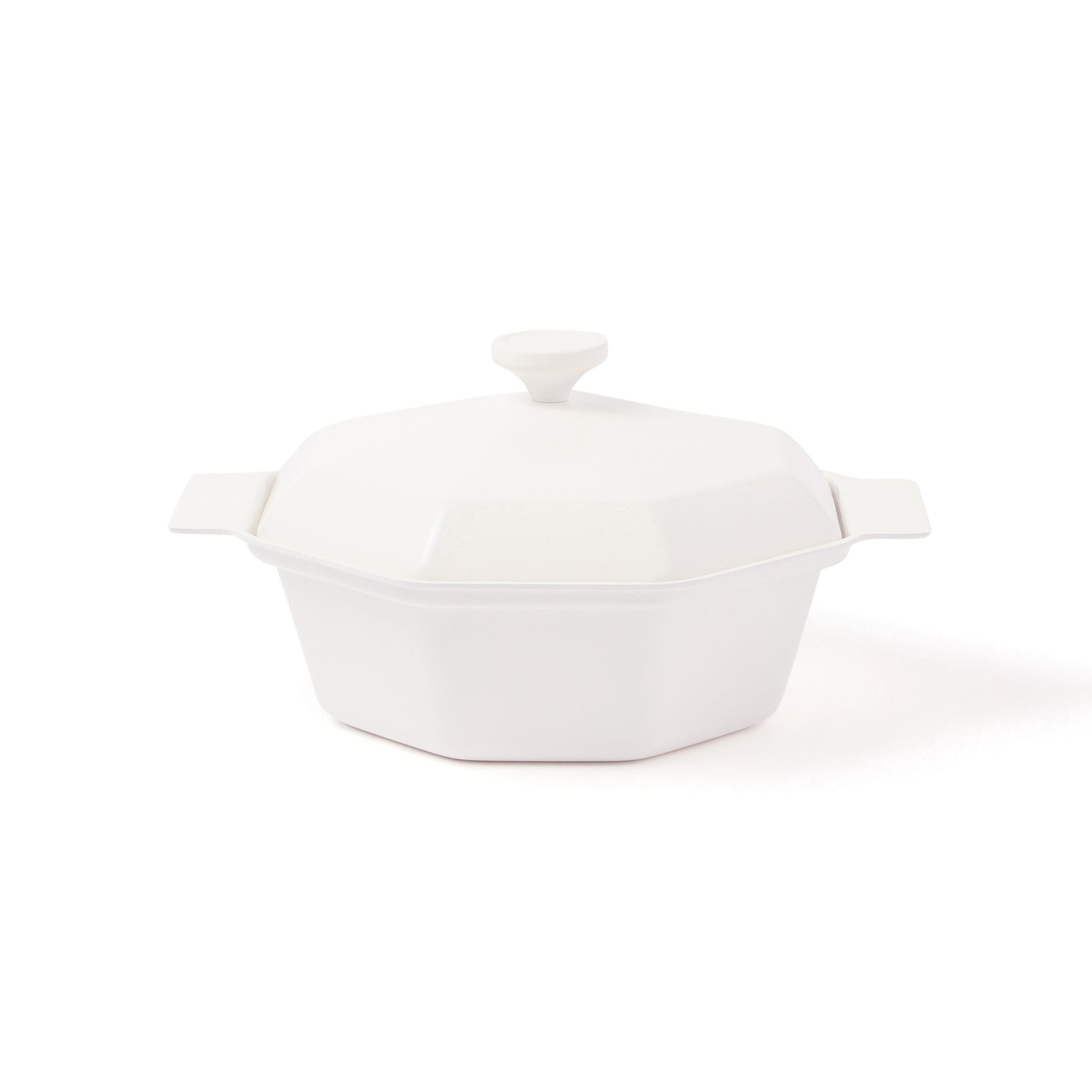 Diamond Lightweight Cooking Pot 21 cm White