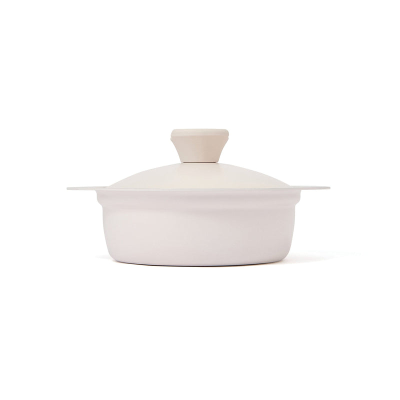 Bicolor Lightweight Cooking Pot 18cm Ivory