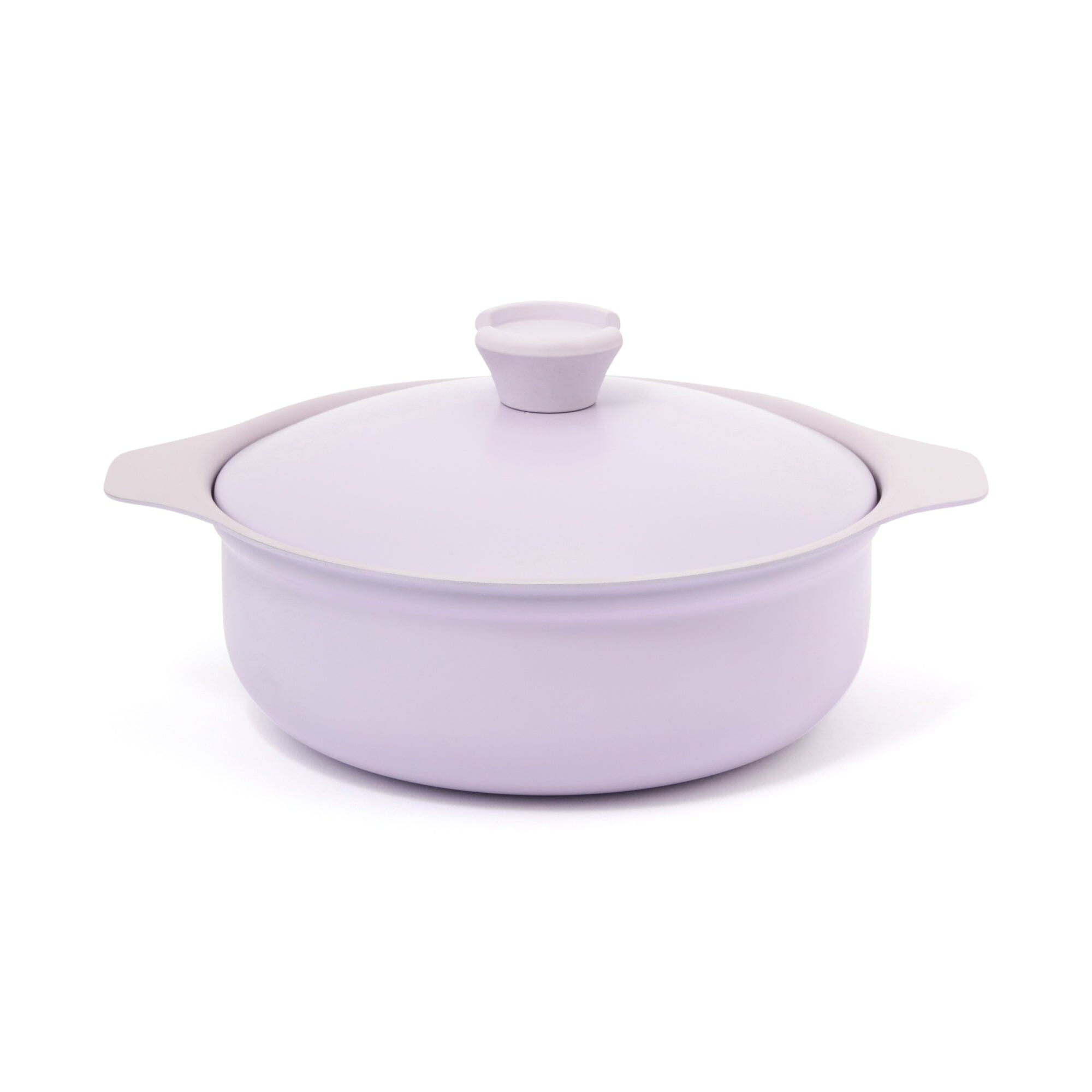 Bicolor Lightweight Cooking Pot 24cm Purple