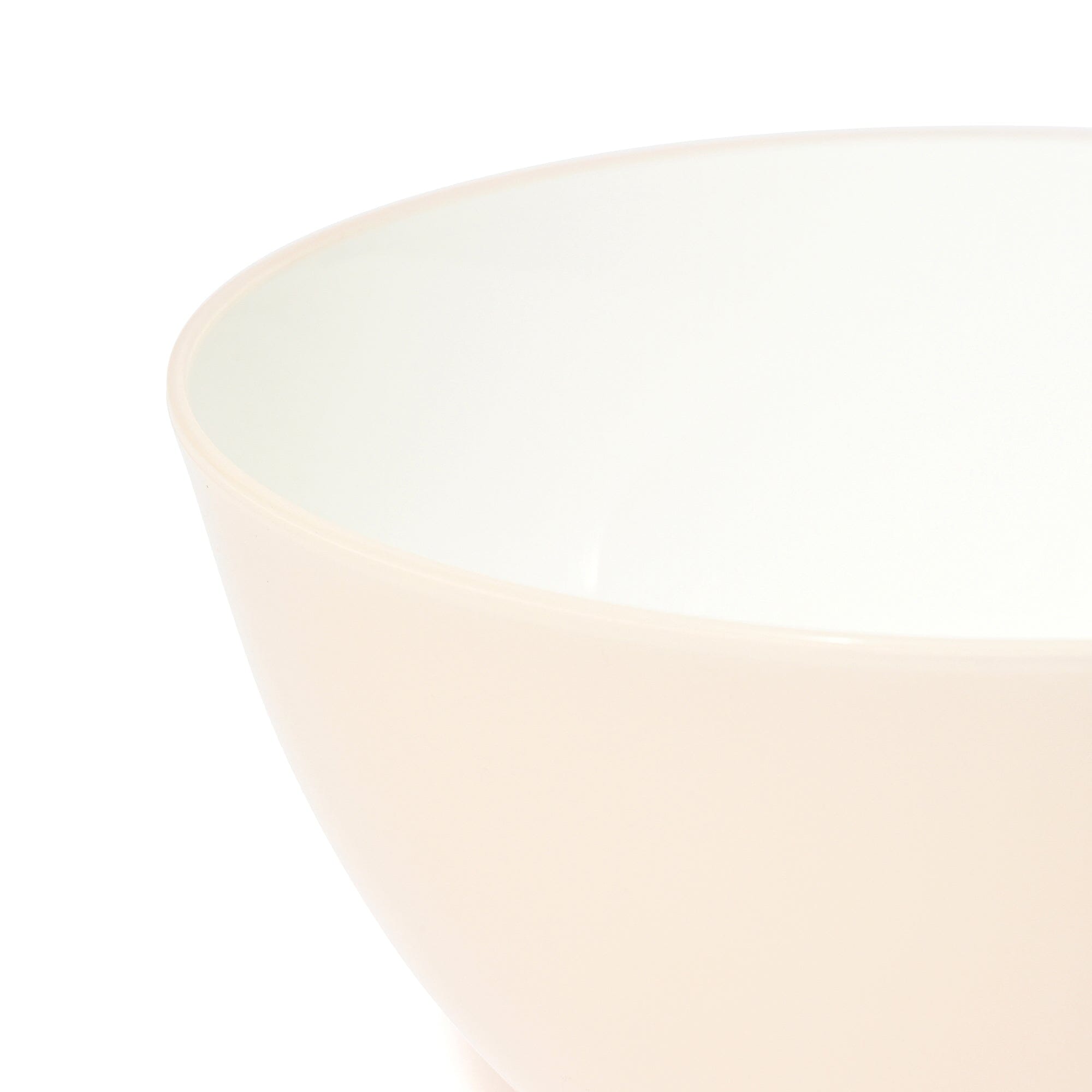 Heat-Resistant Microwave Bowl And Colander Set 20cm Ivory