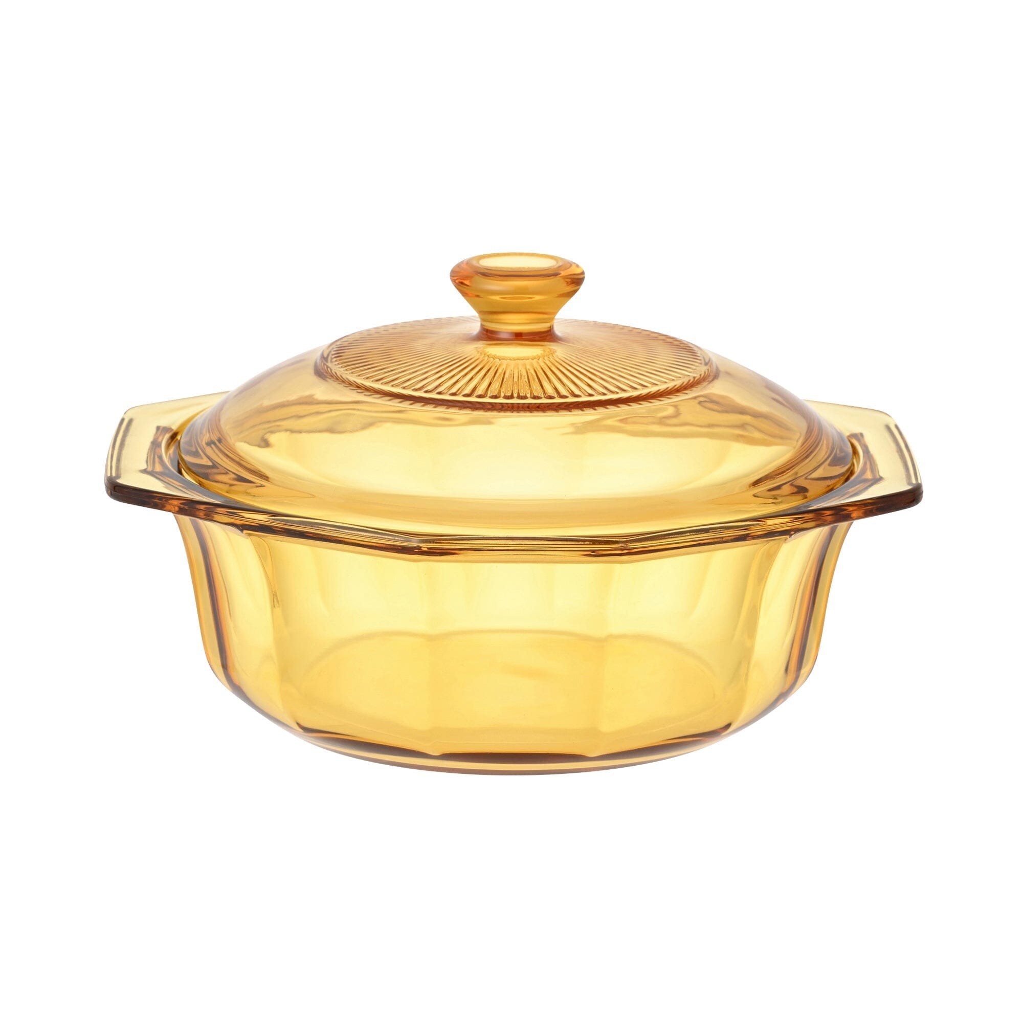 Microwave Oven Glass Pot Yellow