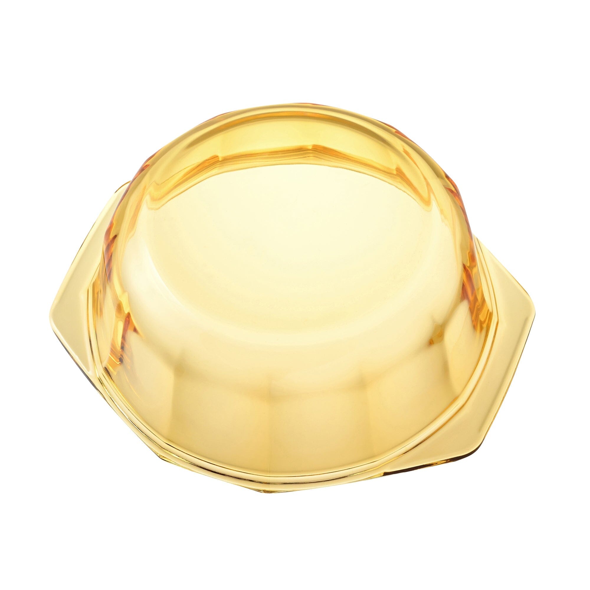 Microwave Oven Glass Pot Yellow