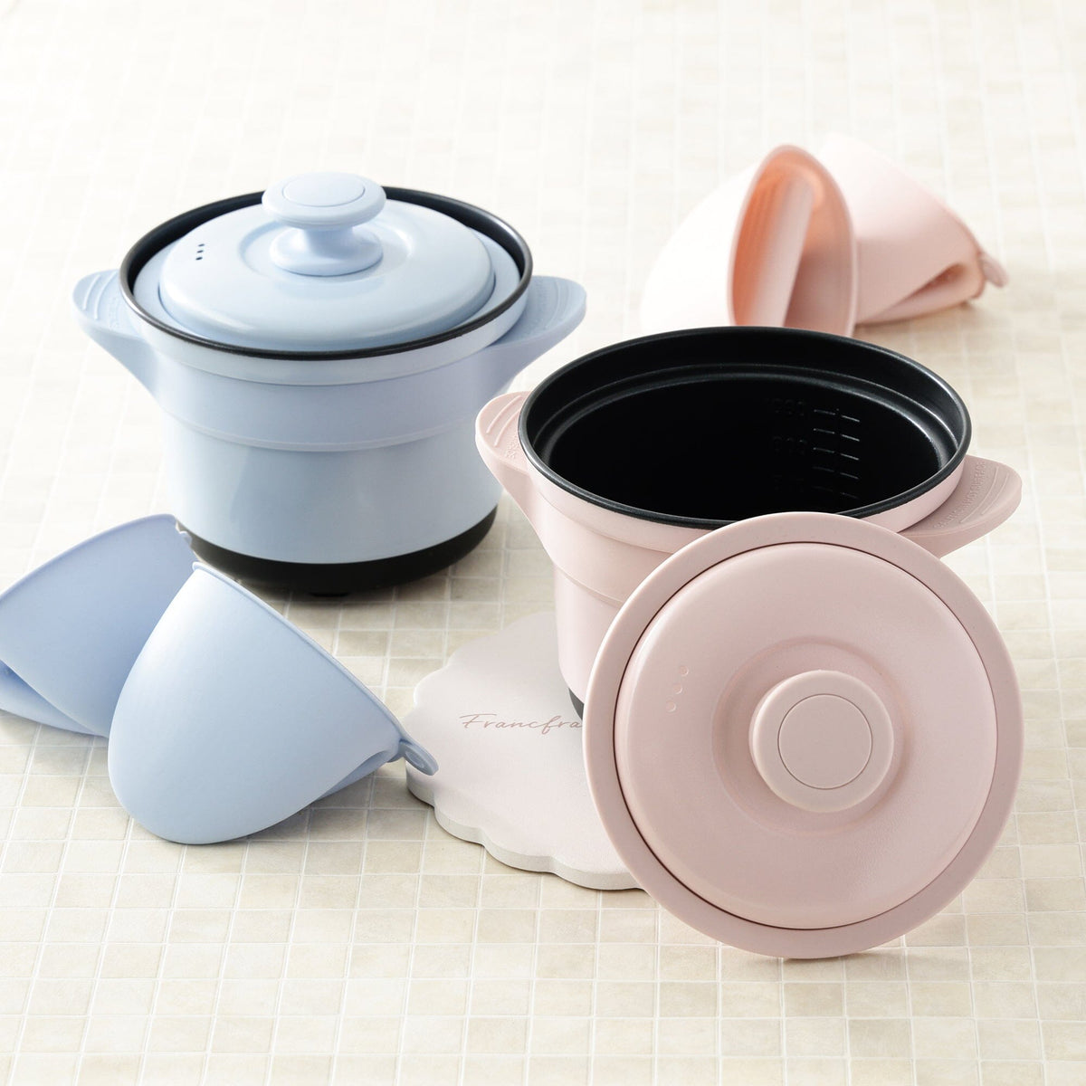 Microwave Multi-Pot Pink