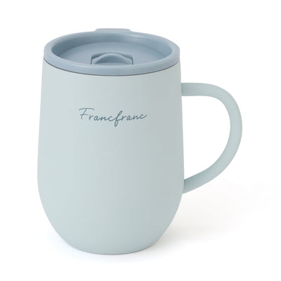 Stainless Steel Thermo Mug with Lid 320ml  Blue