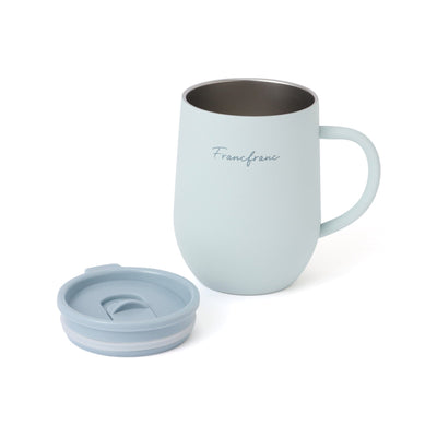 Stainless Steel Thermo Mug with Lid 320ml  Blue