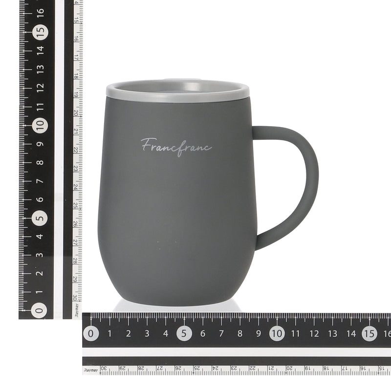 Stainles Steel Thermo Mug  with Lid 320ml Grey