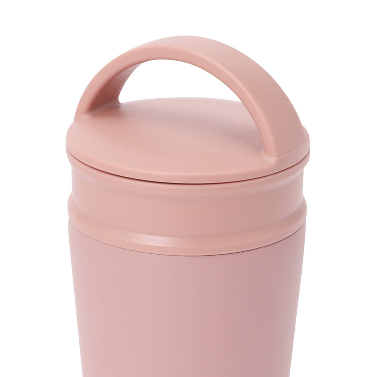 Stainless Steel Tumbler With Handle 270ml Pink