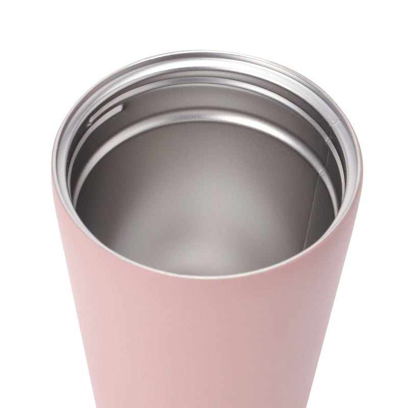 不銹鋼水杯連手把杯蓋 270ml 粉紅色