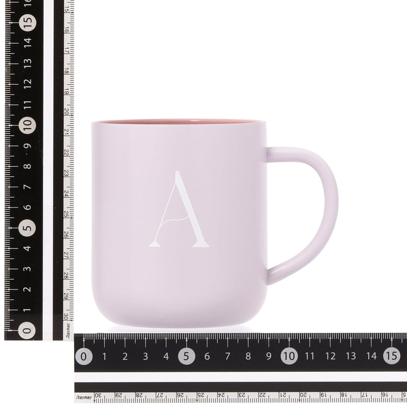 Initial Stainless Steel Mug A