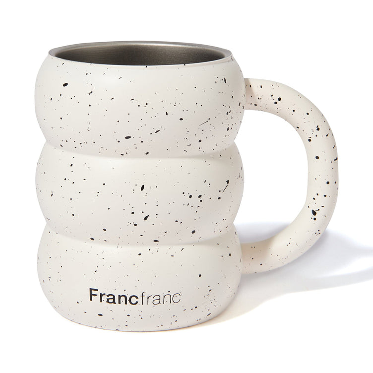 MokoMoko Stainless Steel Mug 260ml Splatter