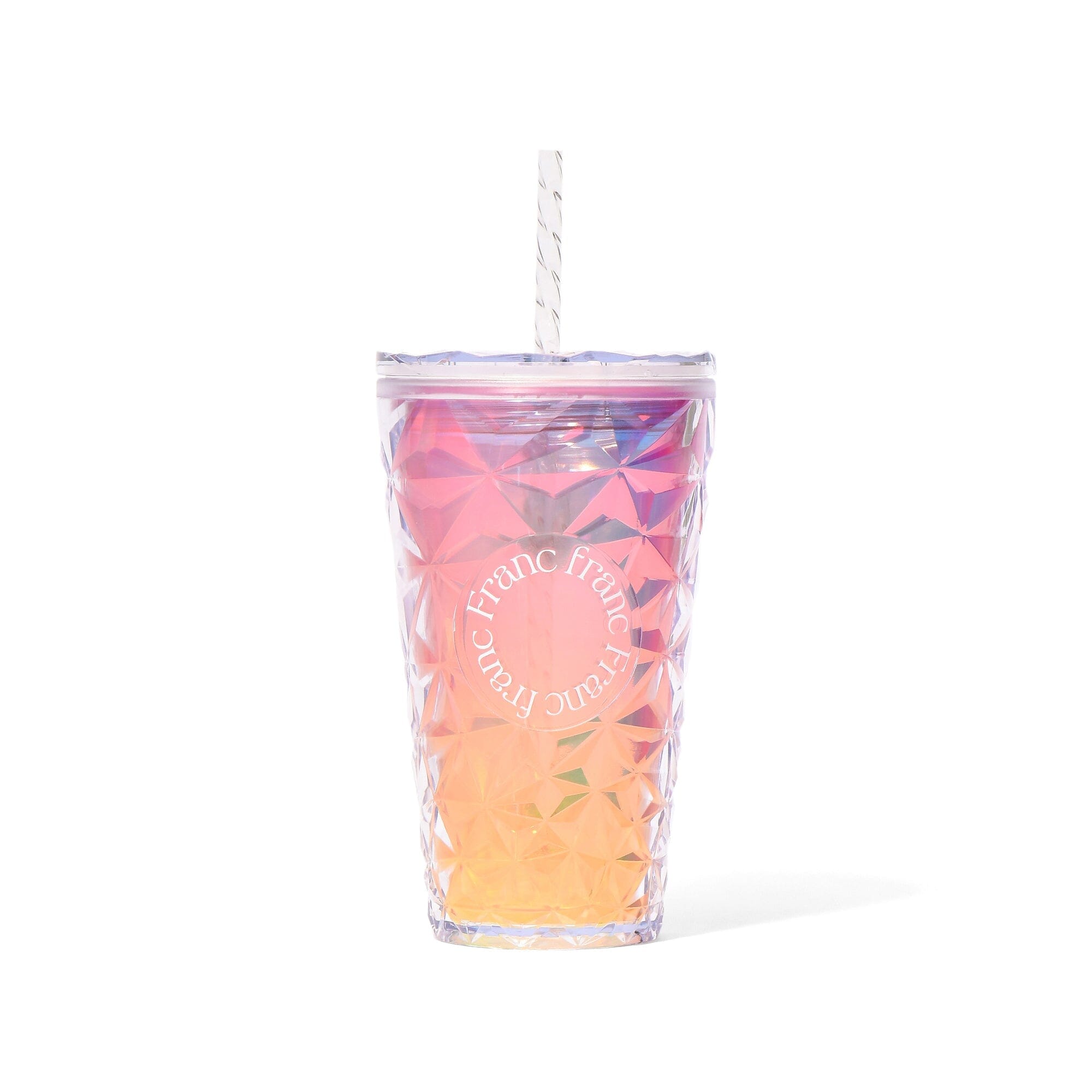 Aurora Plastic Tumbler Medium Pink