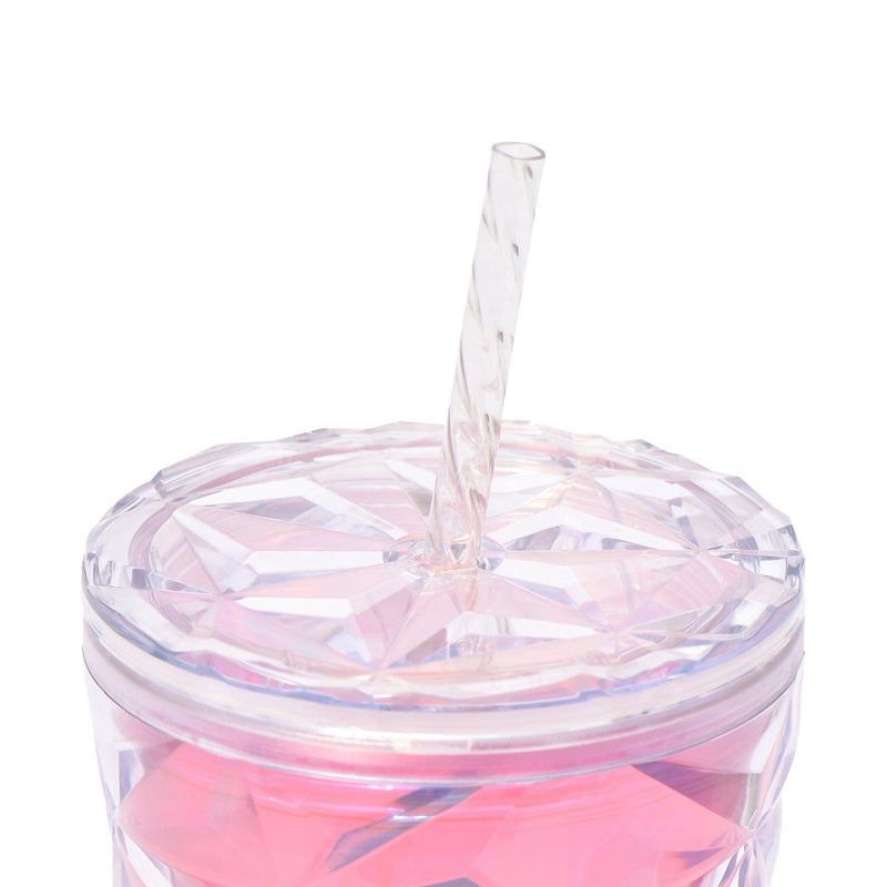 Aurora Plastic Tumbler Medium Pink