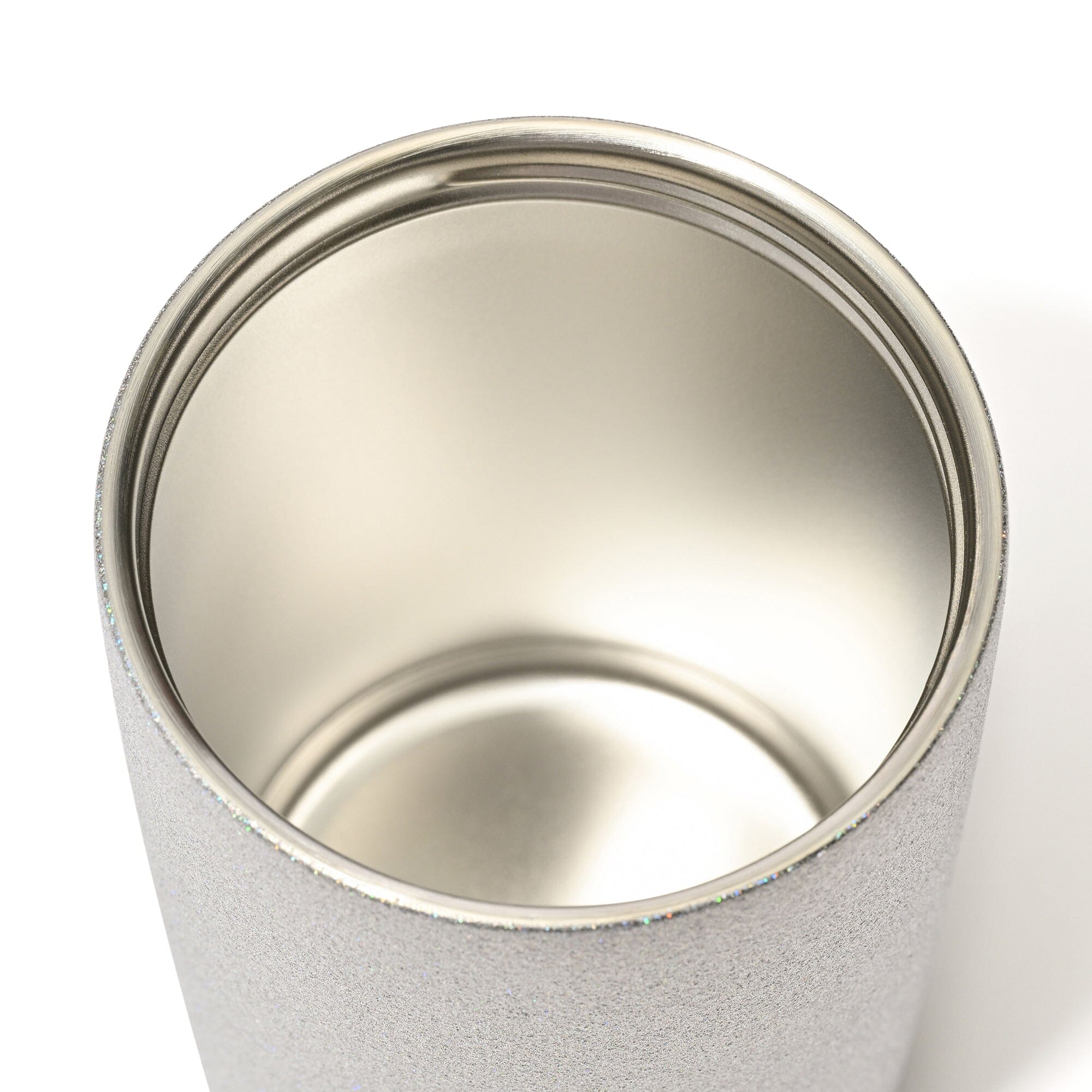 不銹鋼 閃閃吊飾玻璃杯 銀色