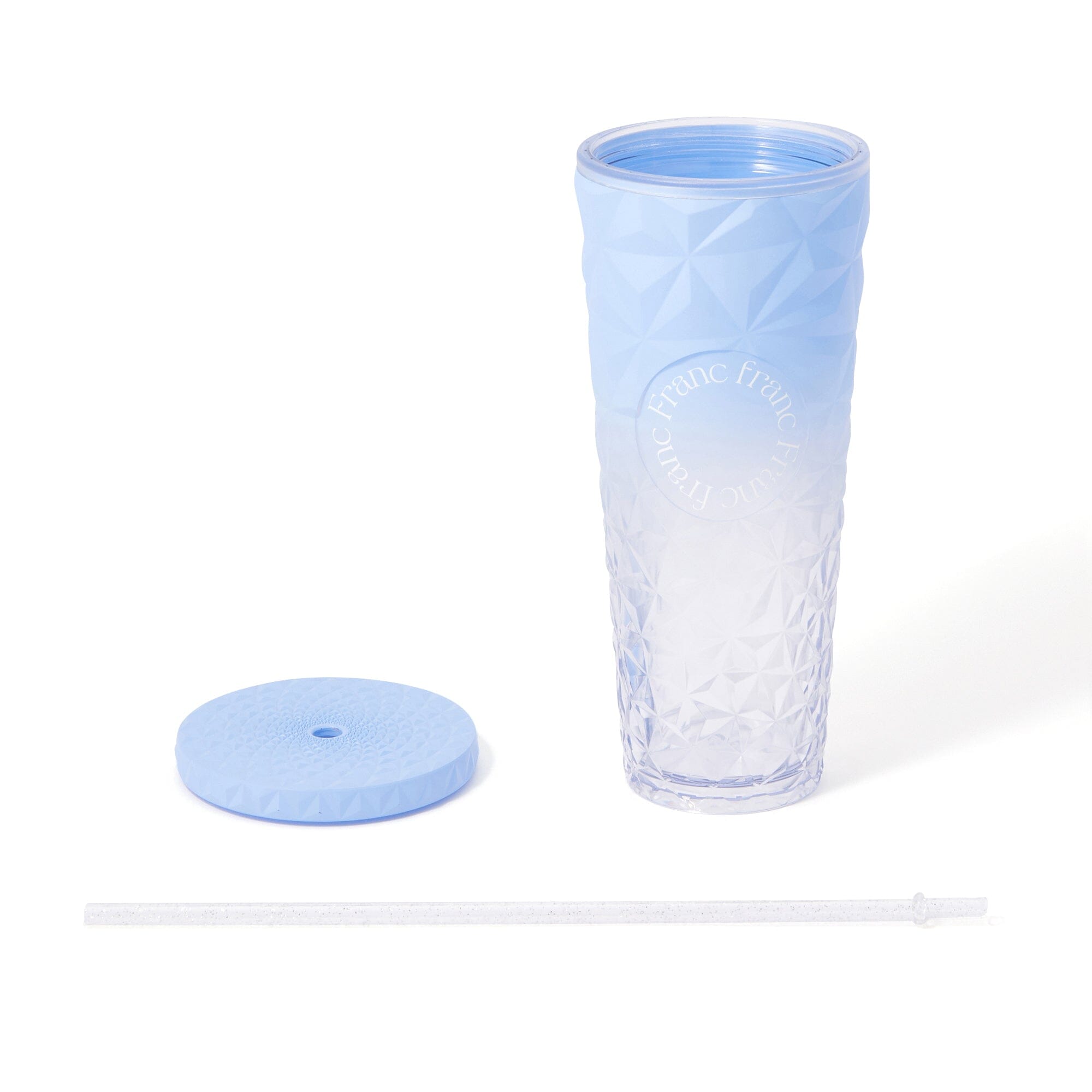 Color Plastic Tumbler Large Blue