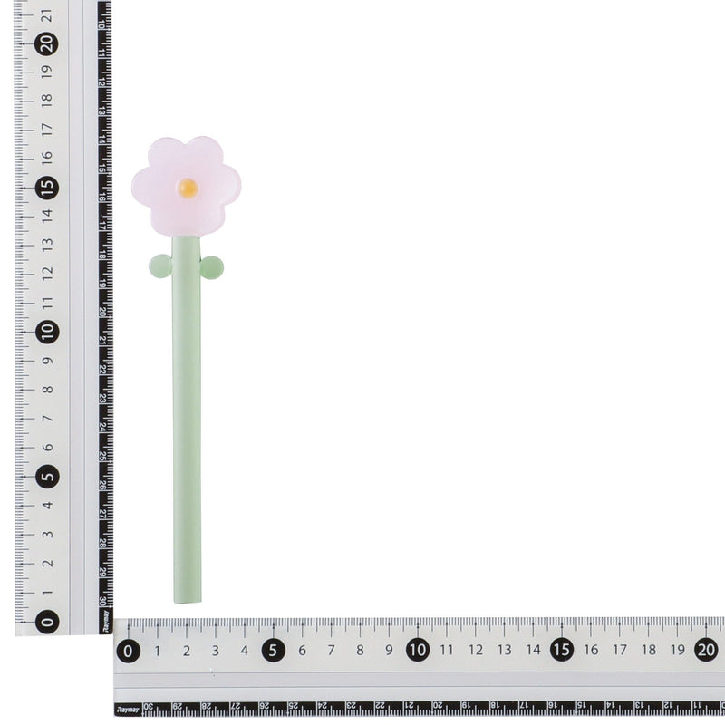 Glass Flower Muddler Pink