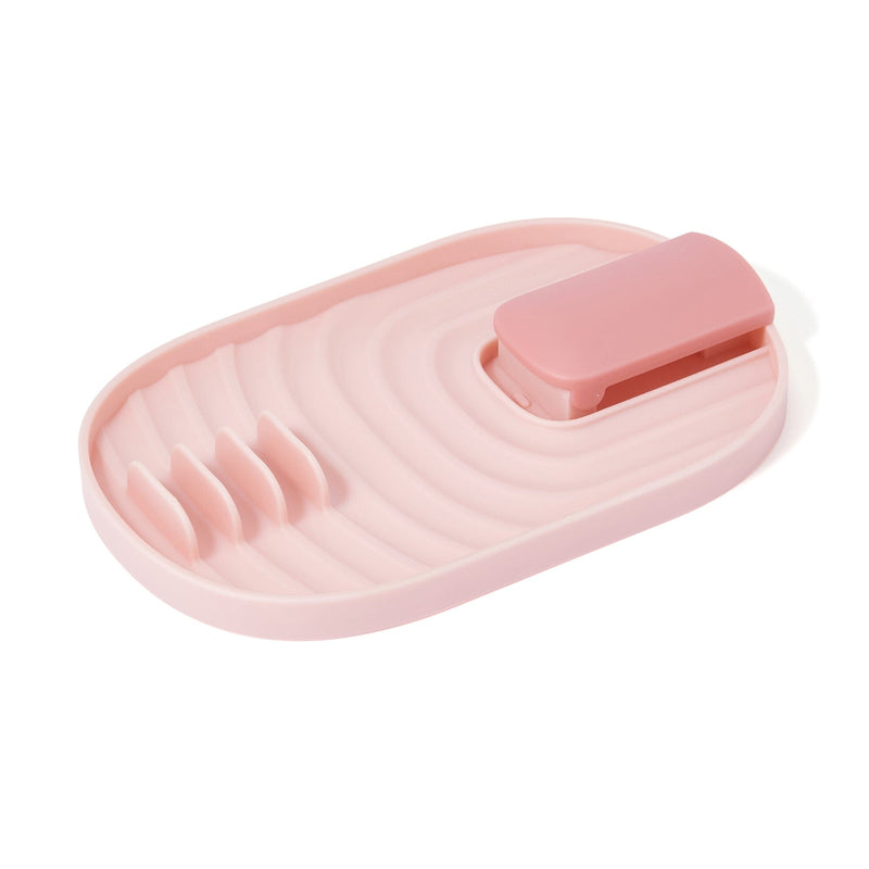 Pot Lid And Ladle Rest Pink