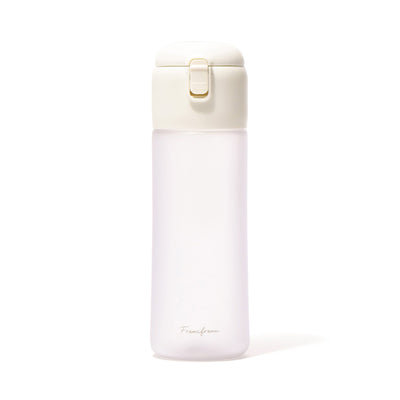 One-Touch Clear Bottle White
