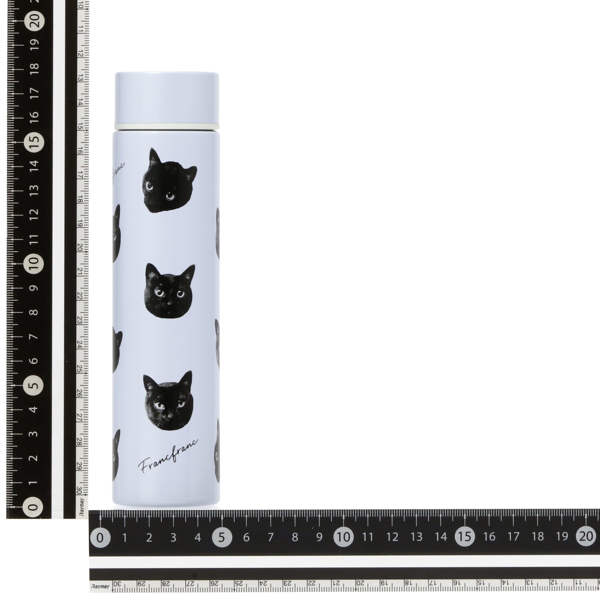 CHOUCHOU水樽180ML 貓藍色