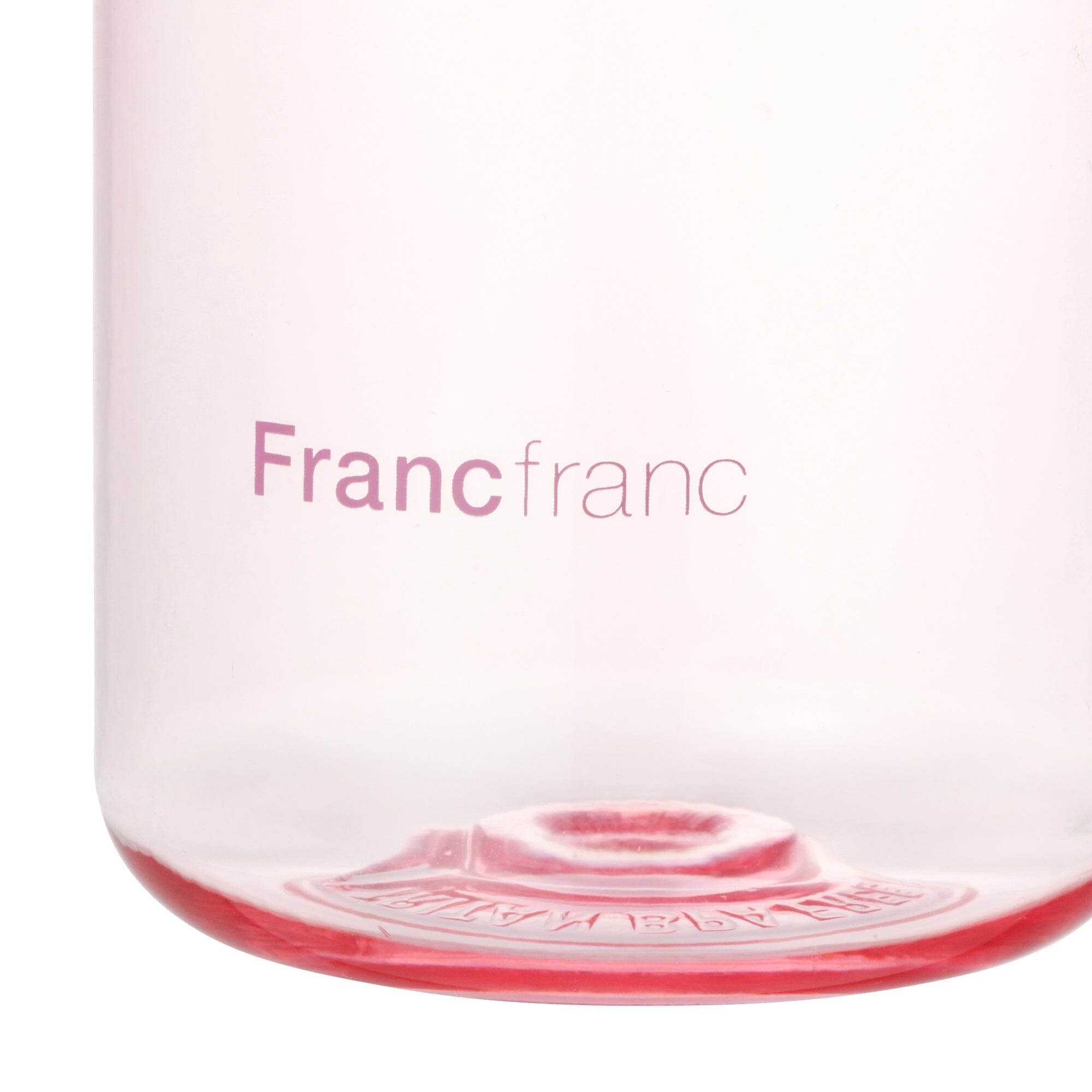Clear Bottle 600Ml Pink