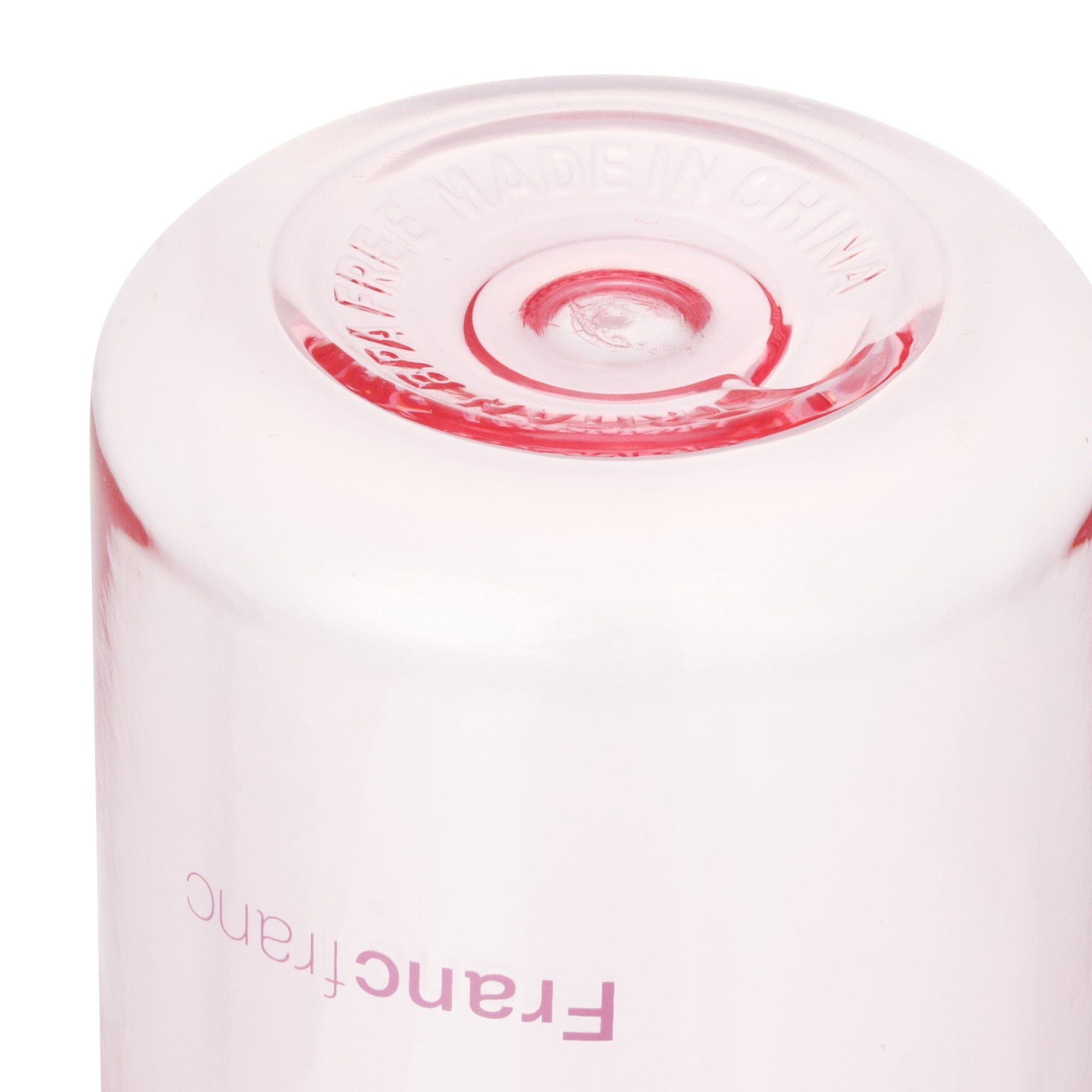 Clear Bottle 600Ml Pink