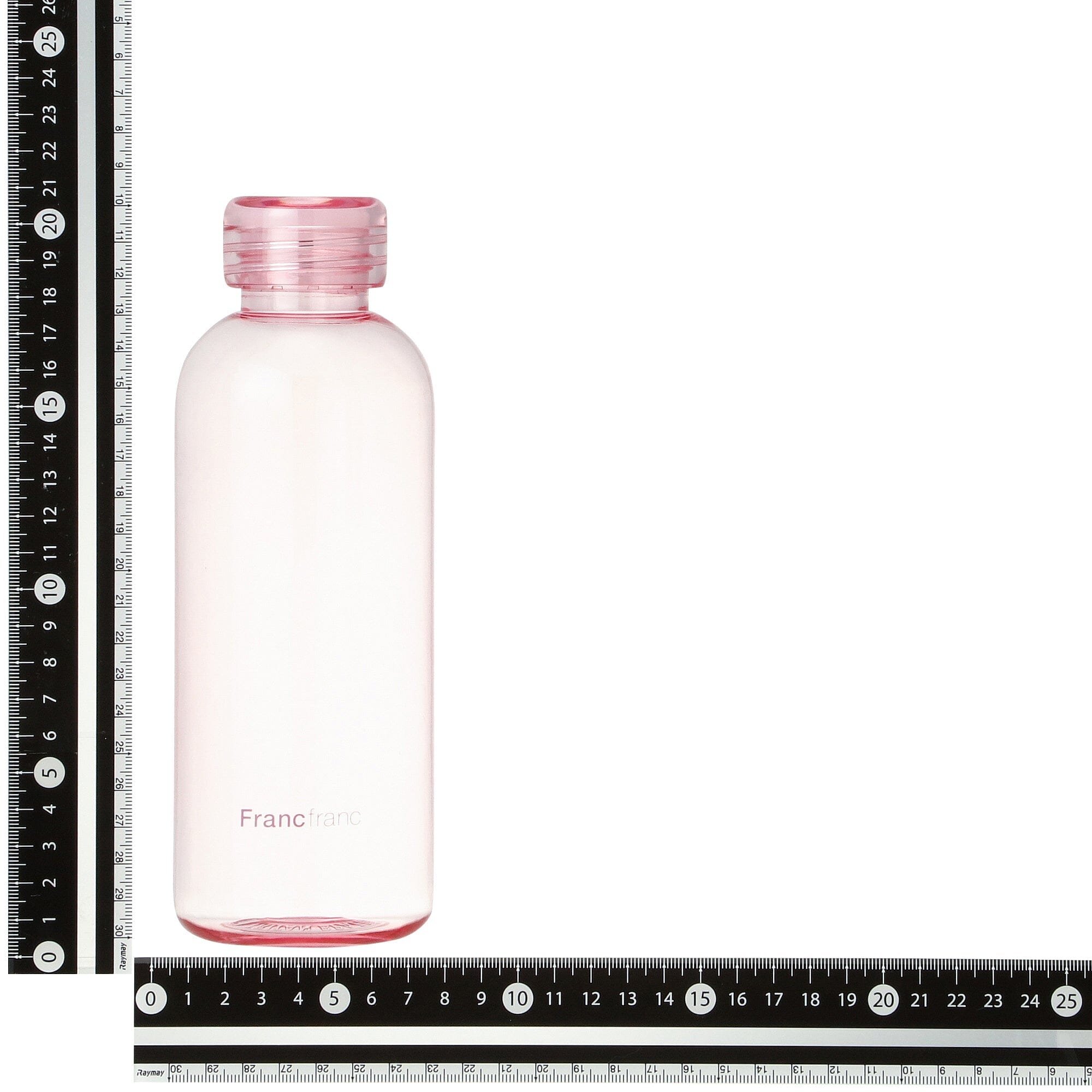 Clear Bottle 600Ml Pink