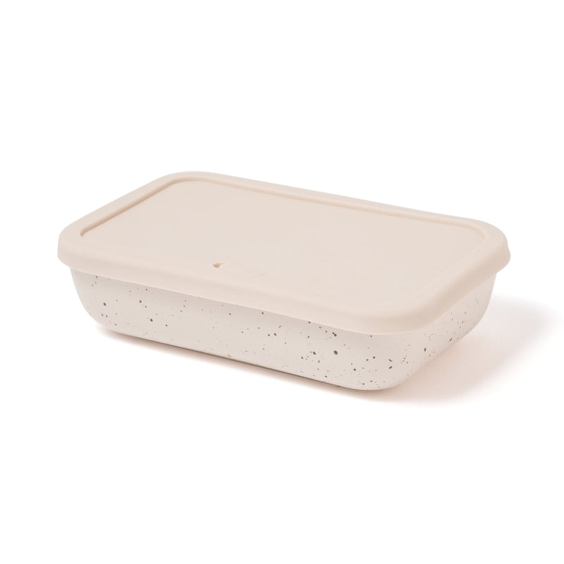Ceramic Food Container Large Splatter