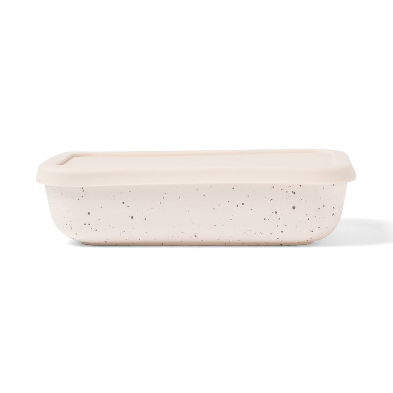Ceramic Food Container Large Splatter