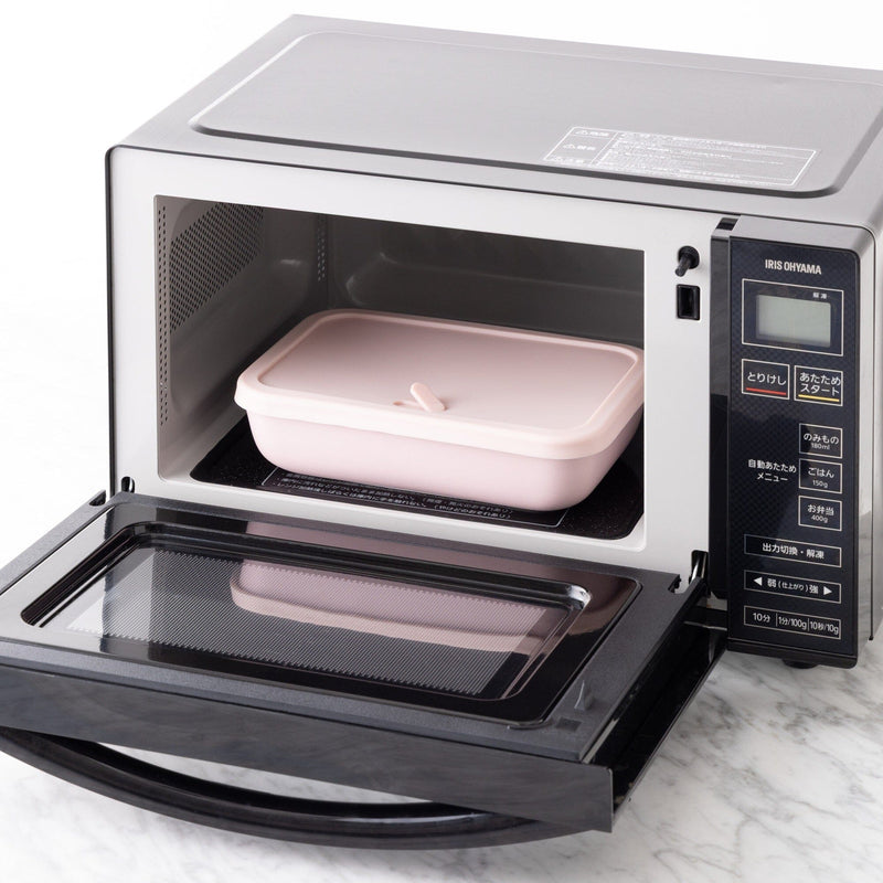 Ceramic Food Container Large Pink