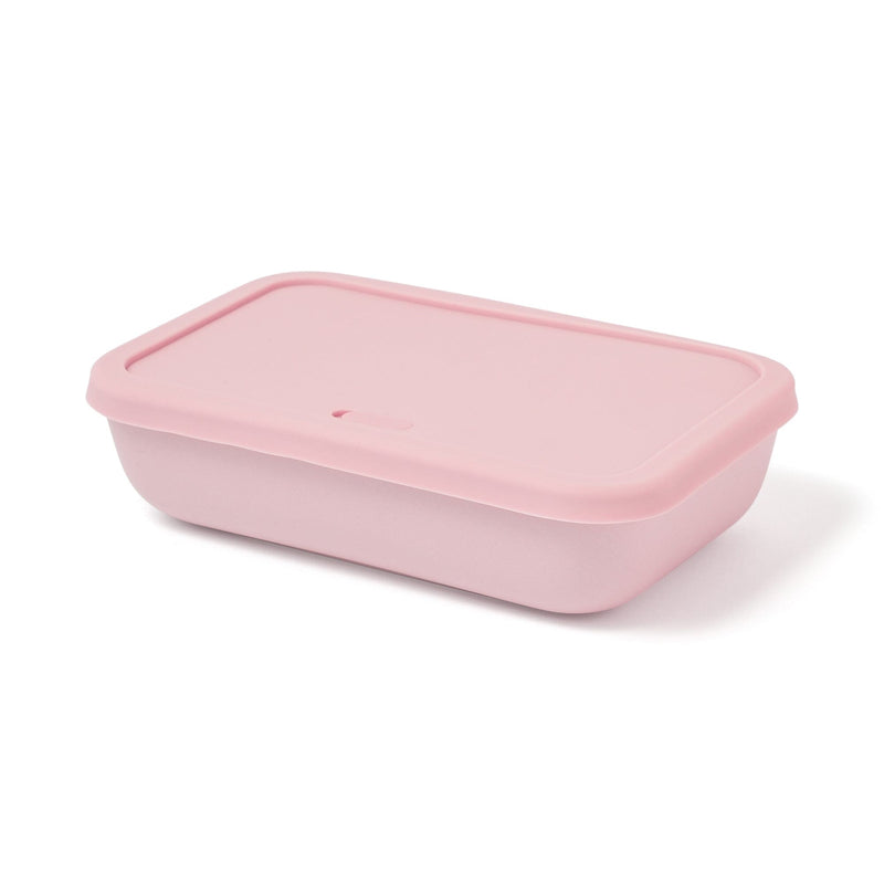 Ceramic Food Container Large Pink