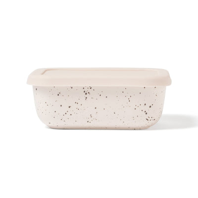 Ceramic Food Container Medium Splatter