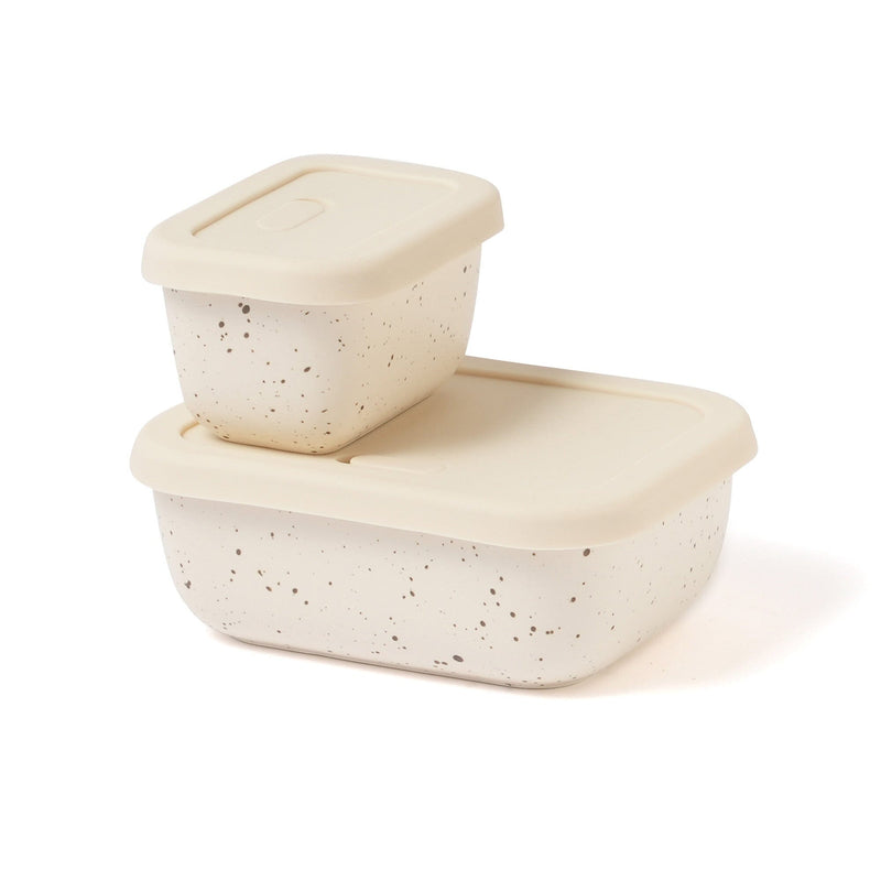 Ceramic Food Container Medium Splatter