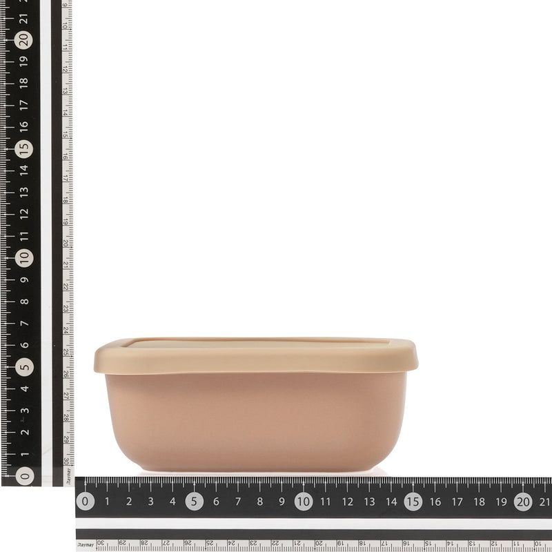 Ceramic Food Container Medium Beige