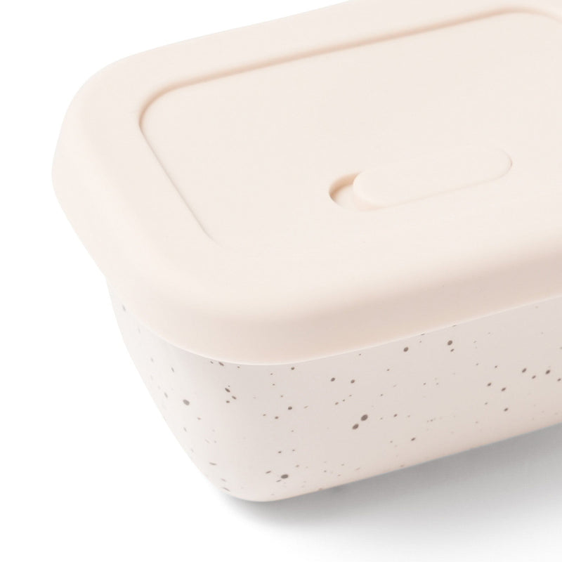 Ceramic Food Container Small Splatter