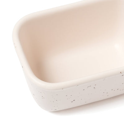 Ceramic Food Container Small Splatter