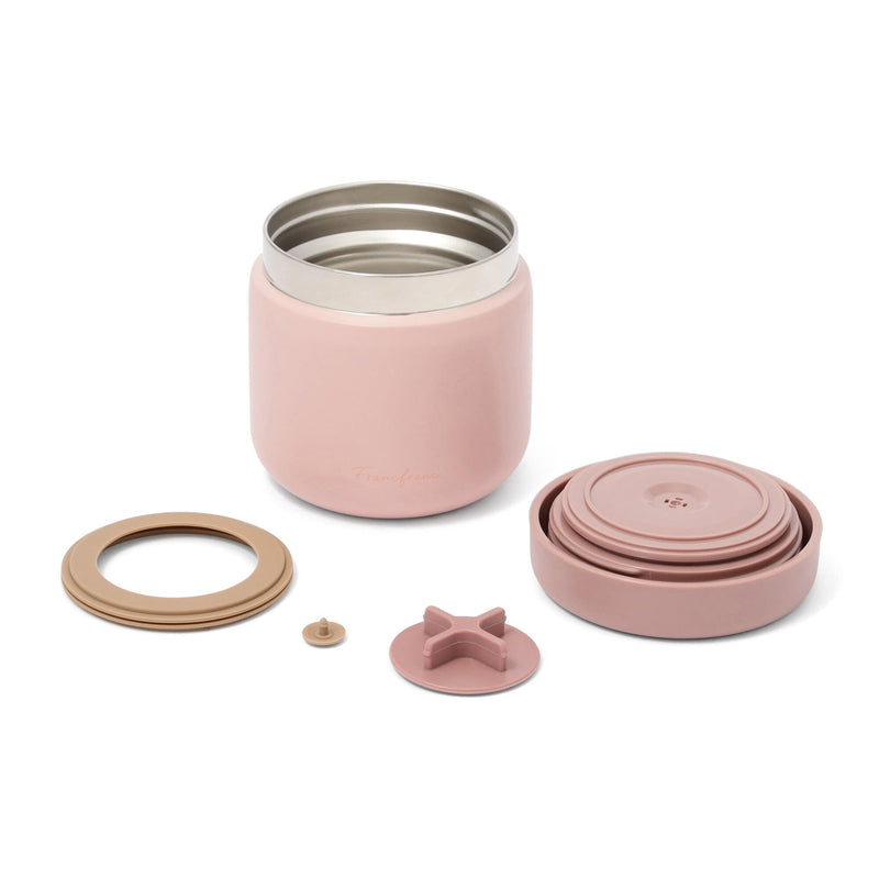 Logo Soup Jar With Case Pink