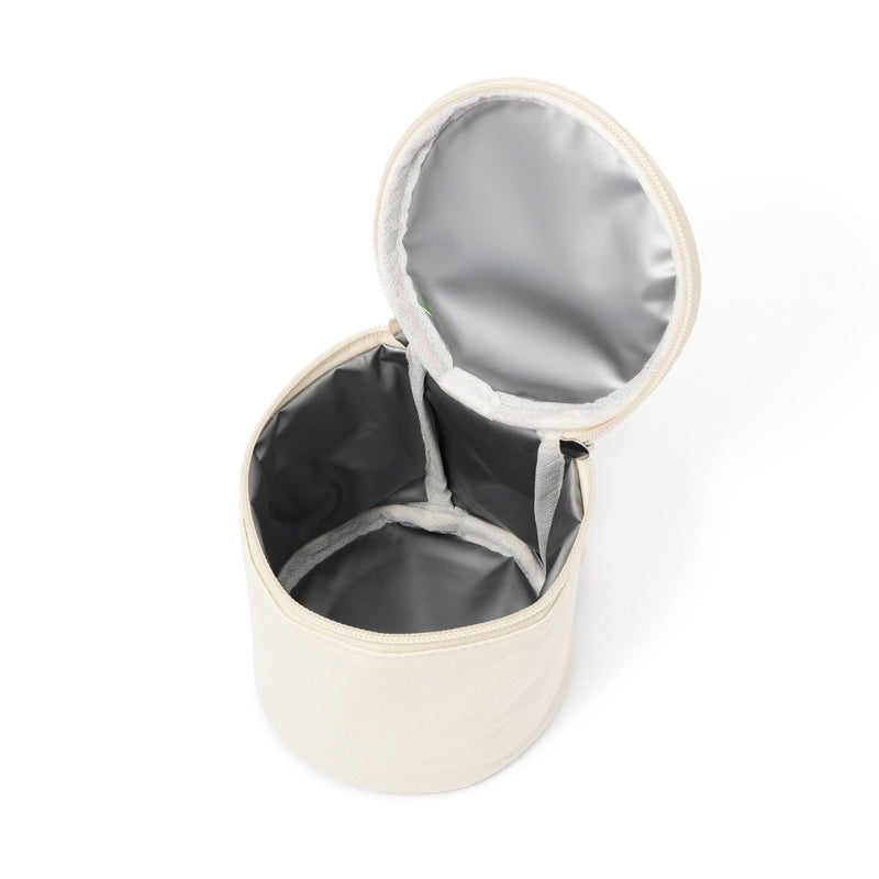 LOGO 附蓋保溫罐 象牙色