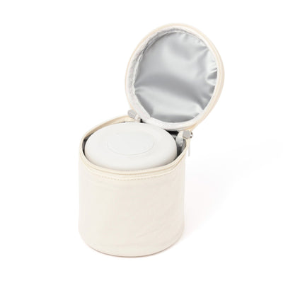 LOGO 附蓋保溫罐 象牙色